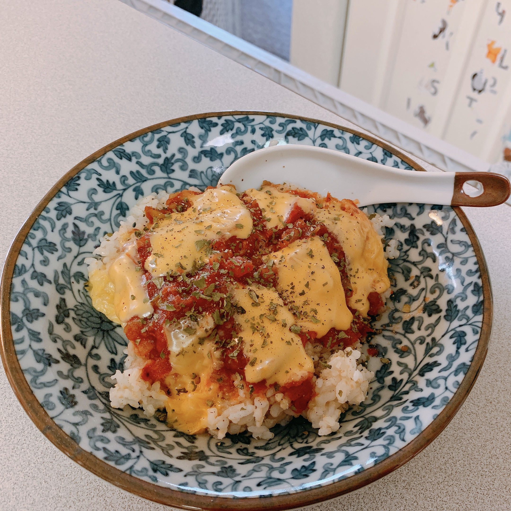 アメリカン簡単レシピ ご飯にサルサソースのせるだけ サルサソース丼 アメリカお得情報